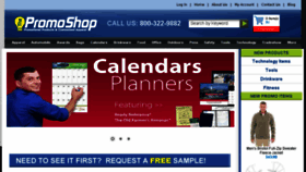 What Thepromoshop.com website looked like in 2015 (8 years ago)