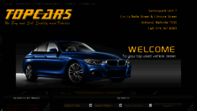 What Topcars.co.za website looked like in 2015 (8 years ago)