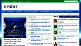 What Tribunsport.com website looked like in 2015 (8 years ago)