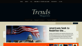 What Trends-magazine.com website looked like in 2015 (8 years ago)