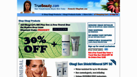 What Truebeauty.com website looked like in 2015 (8 years ago)