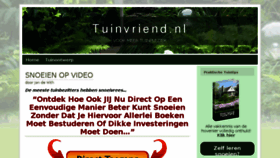 What Tuinvriend.nl website looked like in 2015 (8 years ago)