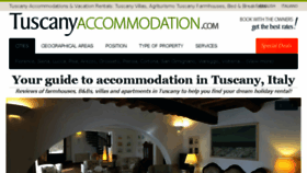 What Tuscanyrental.com website looked like in 2015 (8 years ago)