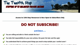 What Twelfth-step.com website looked like in 2015 (8 years ago)