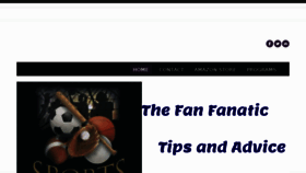 What Thefanfanatic.com website looked like in 2015 (8 years ago)