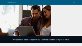 What Techguy.com website looked like in 2015 (10 years ago)