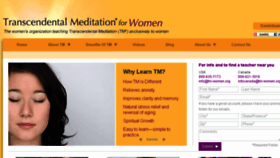 What Tm-women.org website looked like in 2015 (8 years ago)