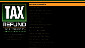 What Taxrefunds.co.za website looked like in 2015 (8 years ago)