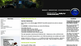 What Tremormuv.com website looked like in 2015 (8 years ago)