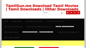 What Tamilgun.me website looked like in 2015 (8 years ago)