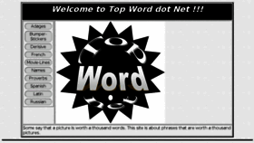 What Topword.net website looked like in 2015 (8 years ago)