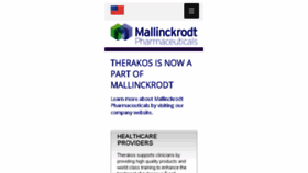 What Therakos.com website looked like in 2015 (8 years ago)