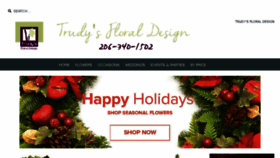 What Trudysflowers.com website looked like in 2015 (8 years ago)