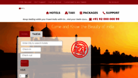 What Travelwithsmile.com website looked like in 2015 (8 years ago)