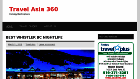 What Travelasia360.net website looked like in 2015 (8 years ago)