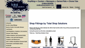 What Totalshopsolutions.co.uk website looked like in 2015 (8 years ago)