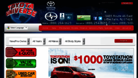 What Toyotauniverse.com website looked like in 2015 (8 years ago)