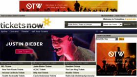 What Ticketsnow.com website looked like in 2016 (8 years ago)