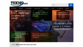 What Tekno.net website looked like in 2016 (8 years ago)