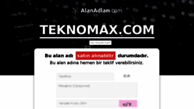 What Teknomax.com website looked like in 2016 (8 years ago)