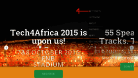What Tech4africa.com website looked like in 2016 (8 years ago)