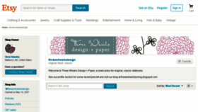 What Threewheelsdesign.com website looked like in 2016 (8 years ago)