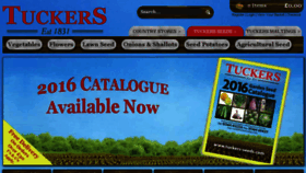 What Tuckers-seeds.com website looked like in 2016 (8 years ago)