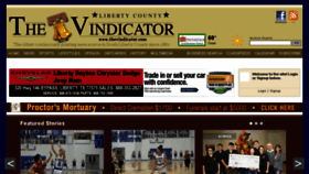 What Thevindicator.com website looked like in 2016 (8 years ago)