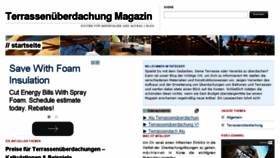 What Terrassenueberdachung-ratgeber.de website looked like in 2016 (8 years ago)