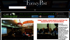 What Theforneypost.com website looked like in 2016 (8 years ago)