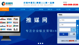 What Tuimei.com website looked like in 2016 (8 years ago)