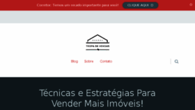 What Tropadevendas.com.br website looked like in 2016 (8 years ago)
