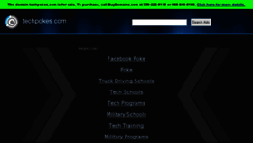 What Techpokes.com website looked like in 2016 (9 years ago)