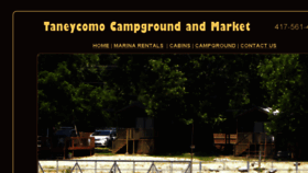 What Taneycomocampground.com website looked like in 2016 (8 years ago)