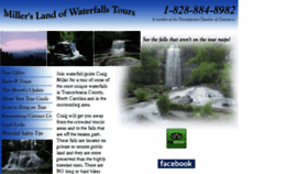 What Tourwaterfalls.com website looked like in 2016 (8 years ago)