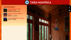What Taramandala.org website looked like in 2016 (8 years ago)