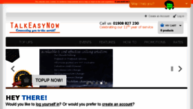 What Talkeasynow.co.uk website looked like in 2016 (8 years ago)