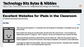 What Technologybitsbytesnibbles.info website looked like in 2016 (8 years ago)