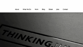 What Thinkingjuice.co.uk website looked like in 2016 (8 years ago)