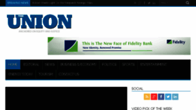 What Theunion.com.ng website looked like in 2016 (10 years ago)