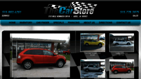 What Thecarstoreiowa.com website looked like in 2016 (8 years ago)