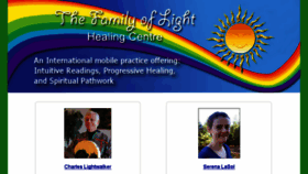 What Thefamilyoflight.com website looked like in 2016 (8 years ago)