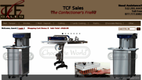 What Tcfsales.com website looked like in 2016 (8 years ago)