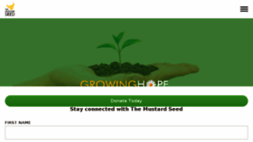 What Theseed.ca website looked like in 2016 (8 years ago)