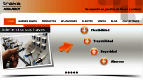 What Traka-colombia.com website looked like in 2016 (8 years ago)