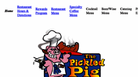What Thepickledpig.com website looked like in 2016 (8 years ago)