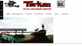 What Tarkan.com.tr website looked like in 2016 (8 years ago)
