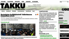 What Takku.net website looked like in 2016 (8 years ago)