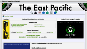 What Theeastpacific.com website looked like in 2016 (8 years ago)