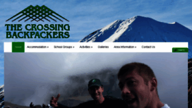 What Thecrossingbackpackers.co.nz website looked like in 2016 (8 years ago)